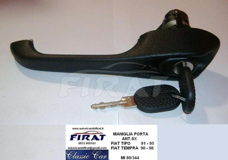 MANIGLIA PORTA + CHIUSURA BAULE FIAT 127 - 128